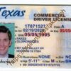 OldIronsidesFakes PH - Texas Driver License(Old TX O21 CDL)