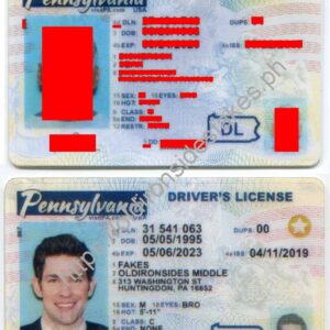 Pennsylvania Driver License(New PA O21)