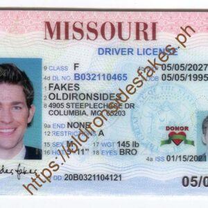 Missouri Driver License(New MO O21)
