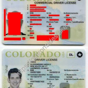 Colorado Driver License(New CO)