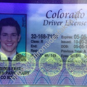 Colorado Driver License(Old CO)