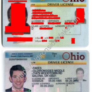 Ohio Driver License(Old OH) | old ironside fake
